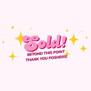 ✨ Sold Beyond This Point ✨